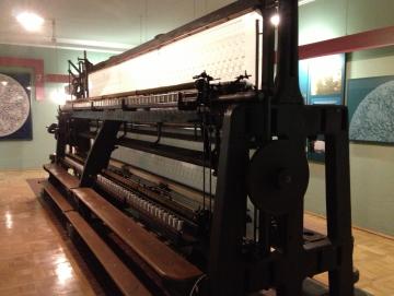 Stickmaschinen im Spitzenmuseum Plauen