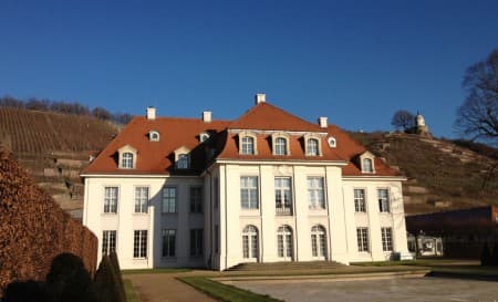 Schloss Wackerbarth - einst und jetzt