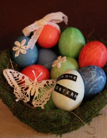 Warum bringt der Osterhase die Eier + DIY für Ostereier mit Spitze