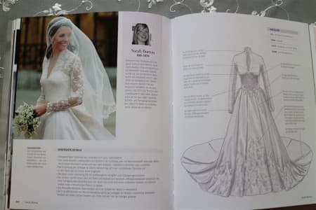 Brautkleid von Kate Middelton mit edler Tüllspitze