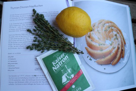 Thymian-Zitronen-Kuchen nach einem Rezept von Nigella Lawson