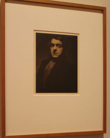 Selbstportrait von Karl Schenker aus dem Jahr 1915