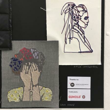 Spitze und Stickereien auf der Munich Fabric Start - Gunold Garn