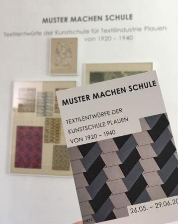 Ausstellung Muster machen Schule in Plauen