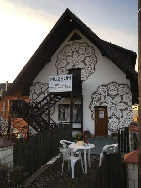 Das Museum für Spitze -Koronki  in Koniakow in Polen  NeSpoon
